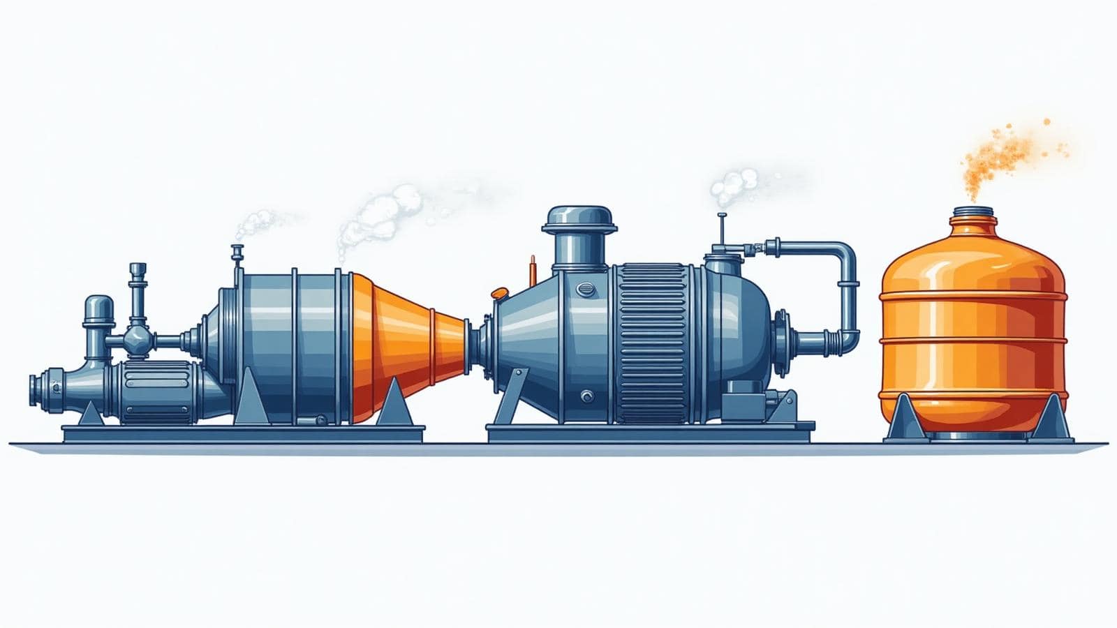 Rotomolding Süreci Diyagramı